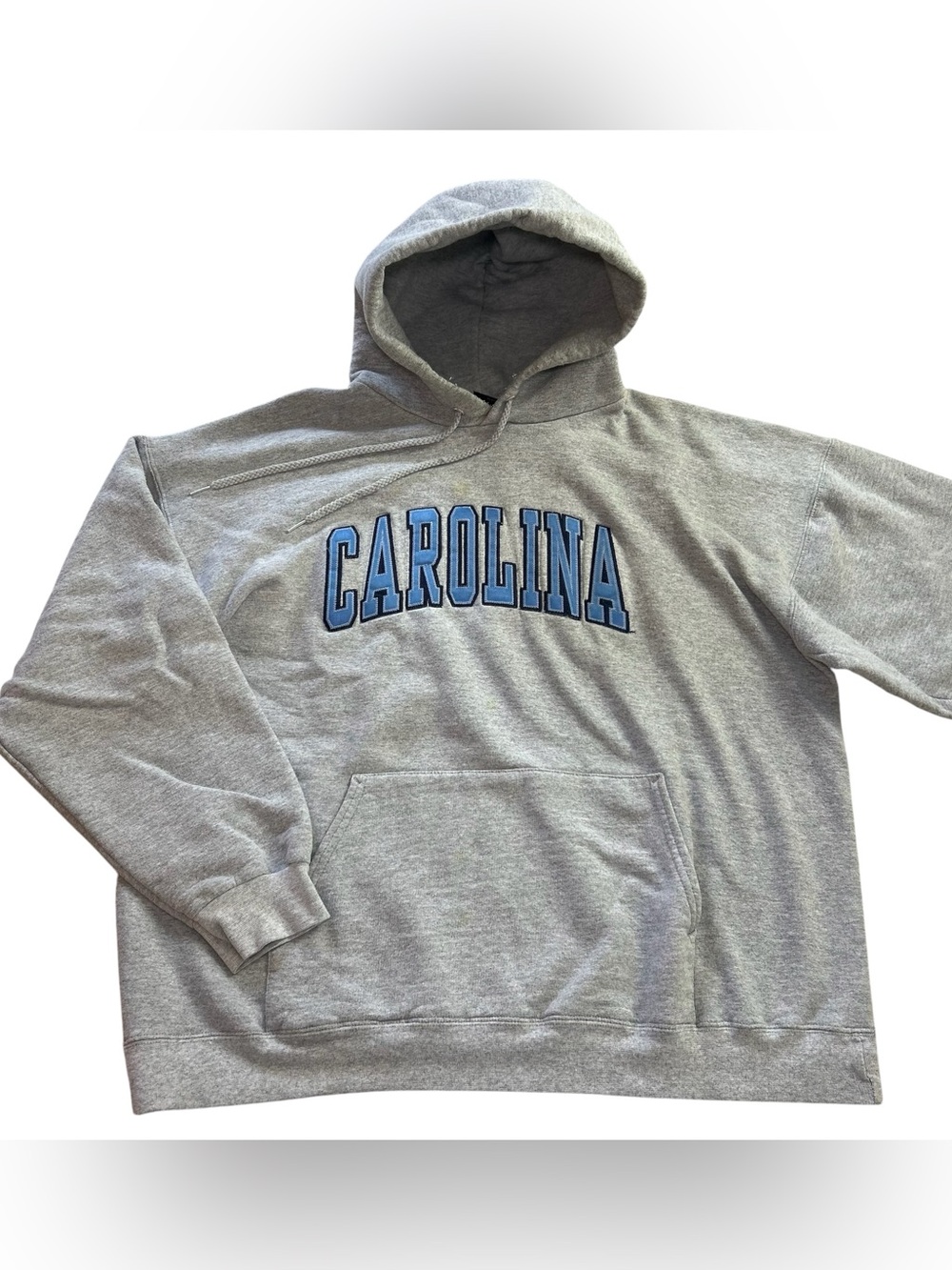 Vintage 90s AS Sports UNC North Carolina Tar Heels Men’s L Hoodie Gray Stitched